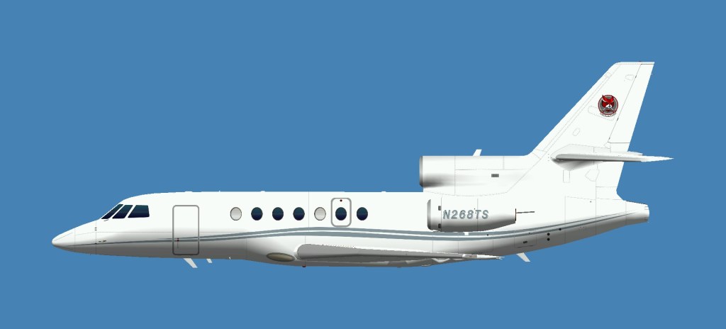 DFAI Dassault Mystère Falcon 50 Lortie Aviation N268TS is